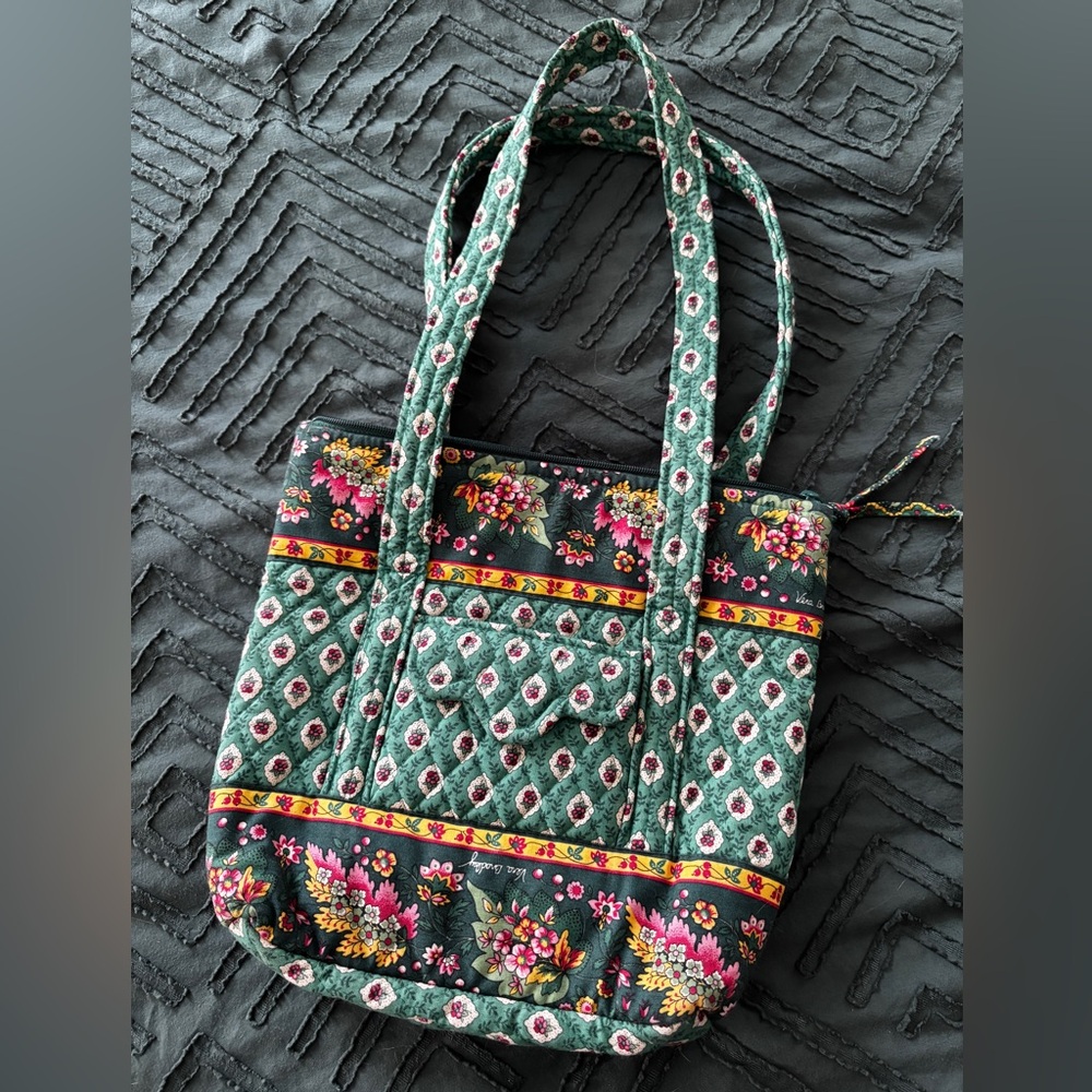Vera Bradley Green Mimi Greenfield  Bag Vintage